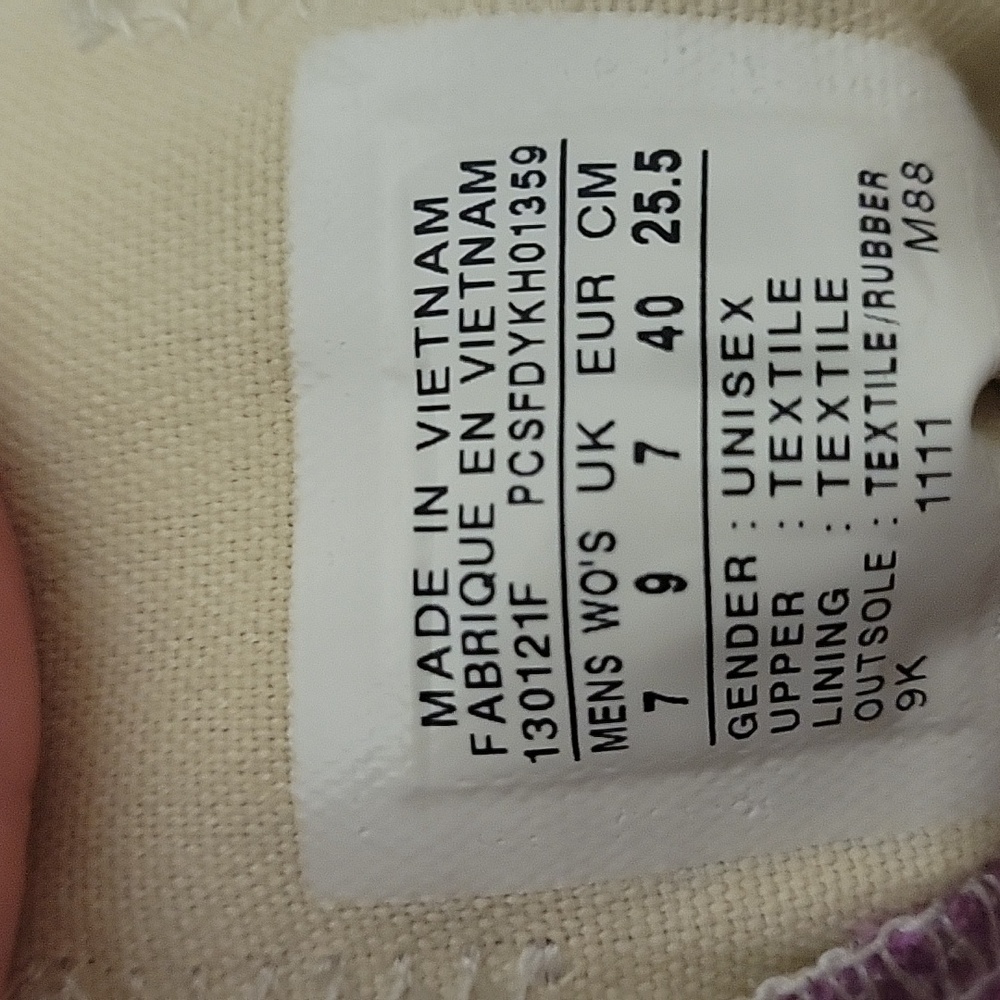 Purple All Star Converse Sneakers - Picture 3 of 9